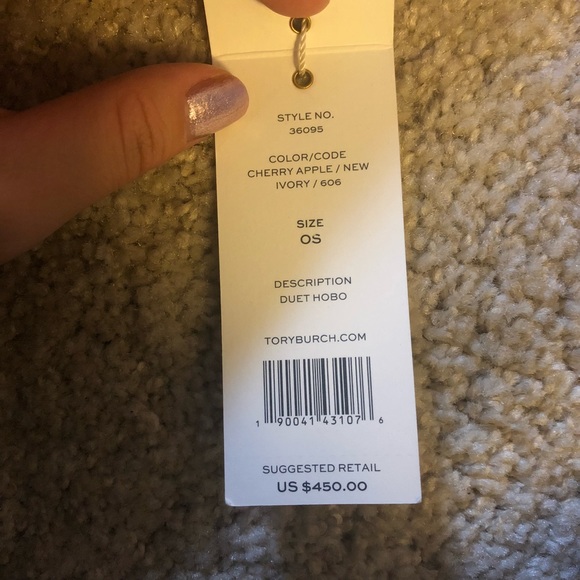 Tory Burch duet leather hobo bag - Picture 5 of 7